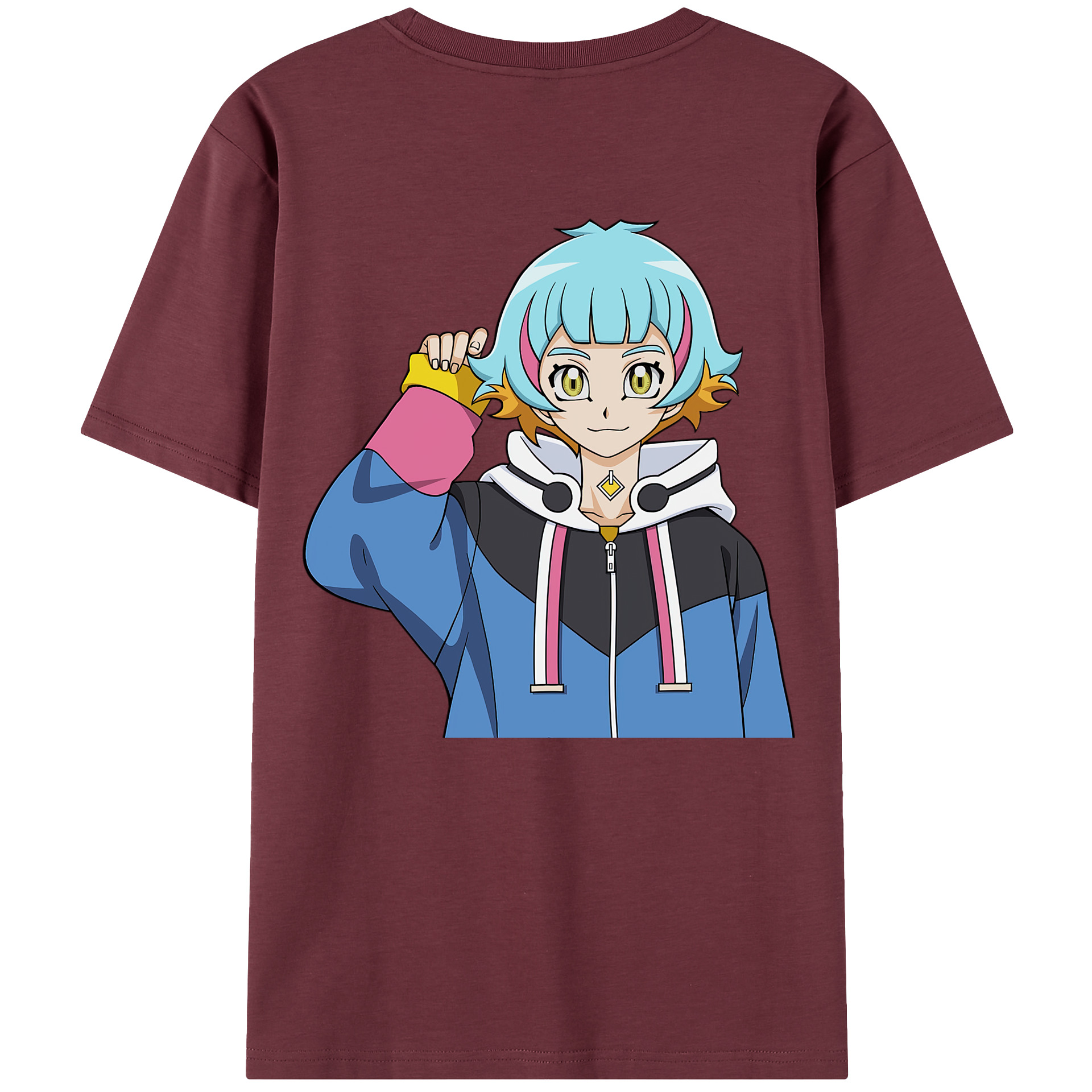 遊☆戯☆王 Yu-Gi-Oh! 綿100％半袖Tシャツ（背面プリント）